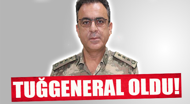 MERSİN İL JANDARMA KOMUTANI ALBAY NECİP ÇARIKÇIOĞLU, TUĞGENERALLİĞE YÜKSELTİLDİ