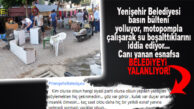 ALANYA SOKAĞI ESNAFI “YETKİLİ GELMEDİ” DİYOR, YENİŞEHİR BELEDİYESİ “GELDİK” DİYE BASIN BÜLTENİ YOLLUYOR!