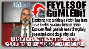 FEYLESOF FENA TAŞA ÇARPTI: KOCAMAZ’IN MERSİN GENELİNDE BÜYÜKŞEHİR DÖNEMİNDEN BERİ UYGULANAN PROJESİNİ KENDİ BULMUŞ GİBİ SÖYLEDİ, İYİ Mİ!