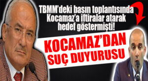 FLAŞ GELİŞME… BURHANETTİN KOCAMAZ’DAN MHP’Lİ KILAVUZ’UN İFTİRALARINA SUÇ DUYURUSU