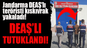 MERSİN’DE DEAŞ TERÖRİSTİ YAKALANDI…