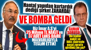 İMAR A.Ş’Yİ 37 LÜKS DAİRE VE 25 MİLYON TL NAKİTLE DEVRALAN CHP’Lİ SEÇER YÖNETİMİ ŞİRKETİ ZARARA SOKTU! BOMBA AÇIKLAMA…