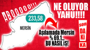 SON DAKİKA! MERSİN VAKA SAYISINDA UÇTU: 233,58