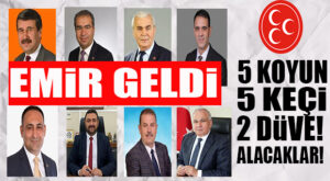 EMİR TAA ANKARA’DAN! MHP’Lİ BELEDİYELER YANGIN MAĞDURLARINA KEÇİ, KOYUN VE DÜVE VERECEK!