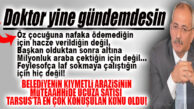 HAYROLSUN, BOZDOĞAN YİNE GÜNDEM: BU KEZ MİLYONLUK ARACIYLA DEĞİL, BELEDİYE’NİN SATILAN ARSASI!