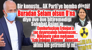 BOMBAYA GEL: CUMHURBAŞKANI HAKKINDA SUÇ DUYURUSUNDA BULUNAN SABAHAT ASLAN’A AK PARTİLİ GÜLTAK SAHİP ÇIKTI: “BURADAN SELAM OLSUN O’NA!”