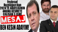 BOZDOĞAN’DAN SEÇER’E, VARAL’A VE BOLTAÇ’A MESAJ GİTTİ: “SEÇİMLERDE YÜZDE 100 ADAYIM!”