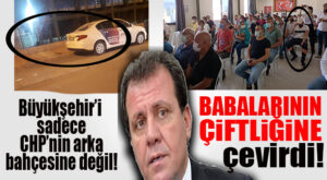 İŞTE CHP’Lİ BÜYÜKŞEHİR İŞÇİLERİ: KİMİ BELEDİYENİN ARAÇLARIYLA HALI SAHADA, KİMİ ÇALIŞMA TULUMUYLA PARTİ PROGRAMINDA!