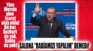 CUMHURBAŞKANI ERDOĞAN “RABİA”YI TAMAMEN BIRAKTI!