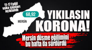 MERSİN’DE DÜŞÜŞ DEVAM: 68,92