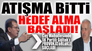 SEÇER-GÜLTAK ARASINDAKİ ÇEKİŞMENİN TADI KAÇMAYA BAŞLADI! SEÇER’DEN GÜLTAK’A “PROVOKATÖR” İMASI…
