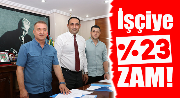 TOROSLAR’DA TOPLU SÖZLEŞME TAMAM! % 23
