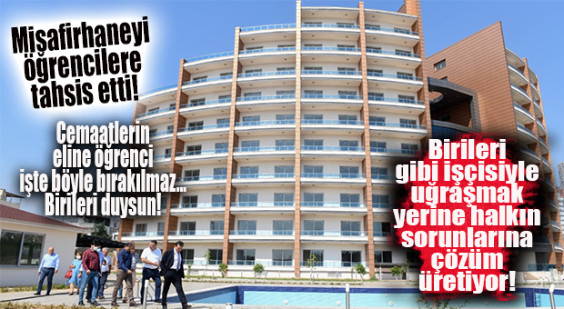 CEMAATLERİN ELİNE NASIL ÖĞRENCİ TESLİM EDİLMEZ, SONUNDA ANLADILAR! YENİŞEHİR 400 ÜNİVERSİTELİ İÇİN MİSAFİRHANE AÇTI