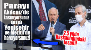AK PARTİLİ GÜLTAK “KİMSE BANA KIZMASIN AMA” DEDİ VE 2,5 YILDA GÖRDÜĞÜNÜ SÖYLEDİ!