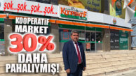 CHP’Lİ GÖKÇEL’DEN ŞOK: “TESPİT ETTİK, KOOPERATİF MARKET YÜZDE 30 DAHA PAHALI!”