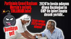 İPLER KOPTU: TARSUS BELEDİYE BAŞKANI, GENEL BAŞKANININ MERSİN PROGRAMINA KATILMADI!