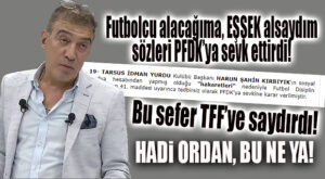 VE KIRBIYIK, PFDK’YA SEVK EDİLDİ! BU SEFER DE TFF’YE MEYDAN OKUDU!