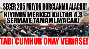 İŞÇİ KIYIMININ ADRESİ KÜLTÜR A.Ş. SERMAYESİNİ 53 MİLYONA TAMAMLAMAK İÇİN CUMHUR’DAN ONAY ALABİLECEK Mİ? GÖZLER MECLİS’TE