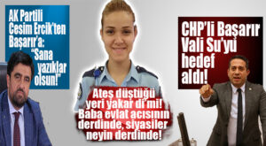 GENCECİK BİR HAYAT BİTTİ BEYLER… POLİS İNTİHARI AK PARTİLİ ERCİK VE CHP’Lİ BAŞARIR’I KARŞI KARŞIYA GETİRDİ!