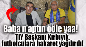 “EŞŞEK DEĞİL, İNEK DEĞİL, BİLİN BAKALIM BU NE!” TİY BAŞKANI SAYDIRDI!