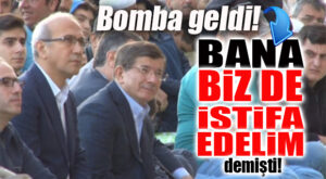 GÖREVDEN İSTİFASI İSTENEN BAŞBAKAN KONUŞTU: “BENİMLE BİRLİKTE İSTİFA EDECEKTİ!”