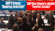 KOMİSYONDA KAVGA… MHP’Lİ KILAVUZ VE HDP’Lİ PAYLAN ARASINDA ARBEDE!