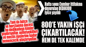 ALGI YÖNETİMİ BAŞLADI, MECLİS ÖNCESİ DEDİKODU ÇOĞALDI: “TAM 800 İŞÇİ…”