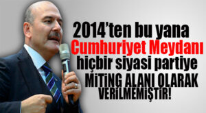 ALGICILARA CEVAP BAKAN SOYLU’DAN: “YALANA BAŞVURULMASI SİYASİ AHLAKLA BAĞDAŞMAZ!”