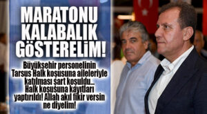 HAYDA… BÜYÜKŞEHİR, PERSONELİNİ MARATONA AİLELERİYLE BİRLİKTE KATILMAYI ZORUNLU TUTTU, İYİ Mİ?