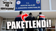 JANDARMA’DAN TARSUS’TA PKK OPERASYONU: 1 TERÖRİST PAKET!