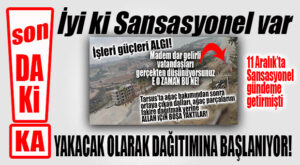 SANSASYONEL “BOŞA YAKILIYOR” DEDİ, AKILLARINA ONDAN SONRA GELDİ: BUDADIKLARI AĞAÇ DALLARI VATANDAŞLARA DAĞITILACAK!