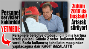 ŞOK GELİŞME… CHP’Lİ BÜYÜKŞEHİR ŞİMDİ DE İŞÇİ SERVİSLERİNİ KALDIRDI!