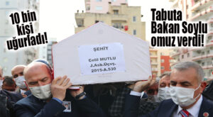 10 BİN KİŞİ DUALARLA UĞURLADI…