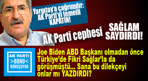 AK PARTİ CEPHESİ FİKRİ SAĞLAR’A SAYDIRDI: “YASAKÇI ZİHNİYETİN BORAZANI, KARANLIK ODAKLARIN SÖZCÜSÜ…”