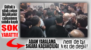 SİLAH ÇEKEN BÜYÜKŞEHİR ÇALIŞANININ KABARIK SABIKA KAYDI… İŞTE SEÇER’İN “LİYAKATLİ KADROSU!”