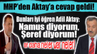 “HAKSIZ ÇIKARTILAN İŞÇİ YOK” DİYEN CHP’Lİ AKTAY’A MHP’DEN SERT CEVAP: “MİLLETİN AKLIYLA ALAY ETMEYİN!”