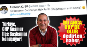 BU OLURSA ANCA CHP’DE OLUR: CHP İLÇE BAŞKANI, CHP DELEGESİ ADAYI DEĞİL CUMHUR DESTEKLİ ADAYI DESTEKLEDİ!
