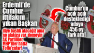 ERDEMLİ’DE CUMHUR İTTİFAKINA SOĞUK DUŞ: DESTEKLEDİKLERİ ADAY FARK YEDİ!