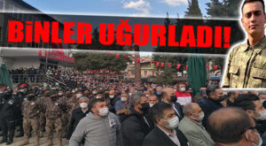 GÜLNARLI ŞEHİT ERTUĞRUL ULUPINAR GÖZYAŞLARIYLA UĞURLANDI!