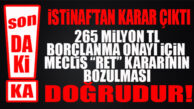 FLAŞ GELİŞME… YARGI’DAN CUMHUR’A BİR ŞOK DAHA: CUMHUR’UN İTİRAZINI İSTİNAF REDDETTİ! BORÇLANMA ONAYI SERBEST