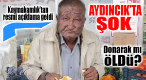 AYDINCIK’TA RAMAZAN ÖZ “DONARAK MI ÖLDÜ?” ŞOK HABER!