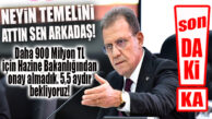 ŞOK İTİRAF: “DAHA 900 MİLYON TL BORÇLANMA YETKİSİNİ HAZİNE’DEN ALAMADIM!”