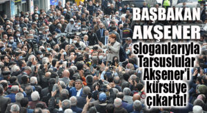 AKŞENER TARSUS’TA ESNAFI DİNLEDİ: “VAY BE, YÜRÜMEZ Kİ BU İŞ!”