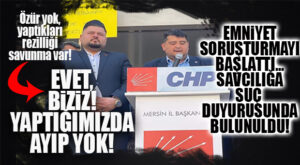 YUH ARTIK! PİŞKİN PİŞKİN “EVET, BİZİZ. YAPTIĞIMIZDA AYIP YOK” DEDİLER: BİR SORUŞTURMA DA EMNİYET’TEN!