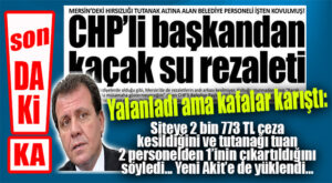 SEÇER, KAÇAK SU KULLANIM İDDİALARINA CEVAP VERDİ AMA KAFALAR İYİCE KARIŞTI: “2 BİN 773 TL CEZAYI APARTMAN İHMALDEN DOLAYI ÖDEDİ!”