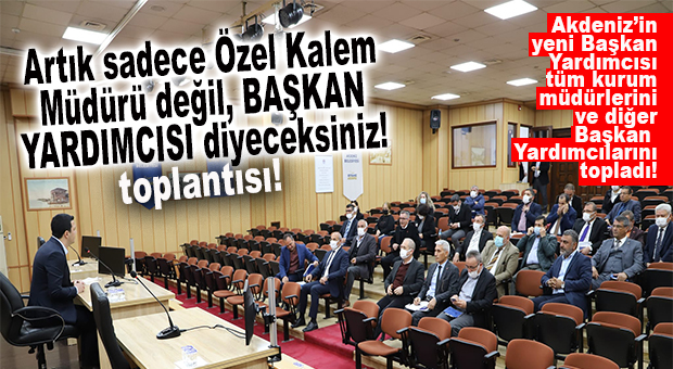 GÜMÜŞTOK, BELEDİYE’DE KRALLIĞINI RESMEN İLAN ETTİ: BİRİM MÜDÜRLERİYLE TOPLANTI…