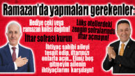 AK PARTİLİ BELEDİYE BAŞKANLARINA GENEL MERKEZ’DEN “RAMAZAN’DA YAPILMASI GEREKENLER” TALİMATI GELDİ!