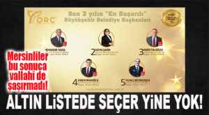 BİR ANKET DAHA GELDİ… SON 3 YIL BAŞARI LİSTESİNDE SEÇER YİNE YOK!