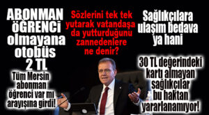 TOPLU TAŞIMAYA BELEDİYE’DEN ZAM, ÖĞRENCİYE VE SAĞLIKÇIYA ZAM OYUNU!