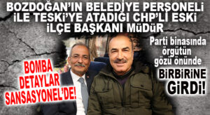 TARSUS CHP YİNE KARIŞTI: BOZDOĞAN’IN ADAMLARI TESKİ MÜDÜRÜNÜ PARTİ BİNASINDA SIKIŞTIRDI!